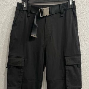 Bershka Buckle Cargo Joggers Two Pair Set